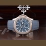 5164G-001 Travel Time White Gold Blue Dial NEW 2025