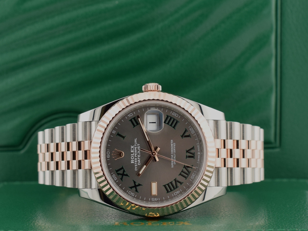126331 Steel & Rose Gold With Wimbledon Dial 41mm - Like New 2020
