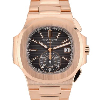 5980/1R Rose Gold Chronograph - Full Set  NEW 2018