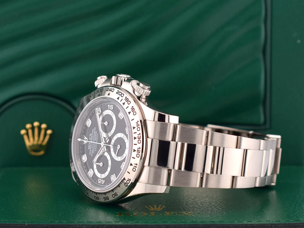 116509 White Gold Black Diamond - New 2021
