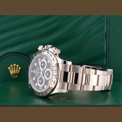 116509 White Gold Black Diamond - New 2021