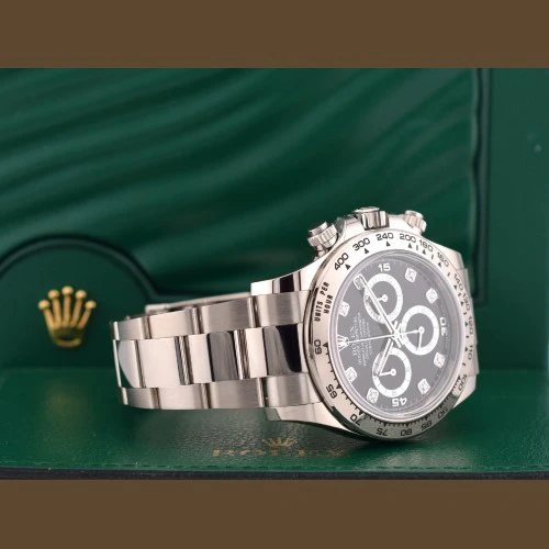 116509 White Gold Black Diamond - New 2021