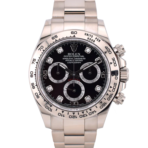 116509 White Gold Black Diamond - New 2021