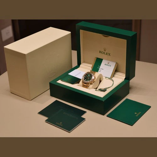 116568BR Off Catalog John Mayer Green Dial Factory Diamond Bezel