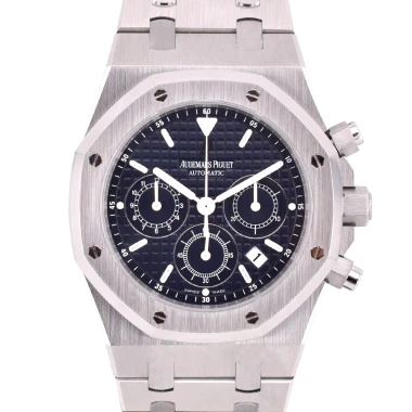 26300ST Blue Chronograph 39mm - Like new 2010  ITA