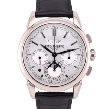 5270G-001 Perpetual Calendar Chronograph Grand White Gold Like New Full Set