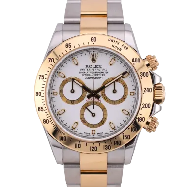 116523 APH Chromalight White Dial - Like new Full Set 2016