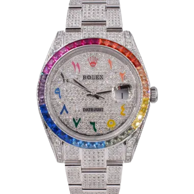 Iced Out Rainbow - Custom Diamond Set - New
