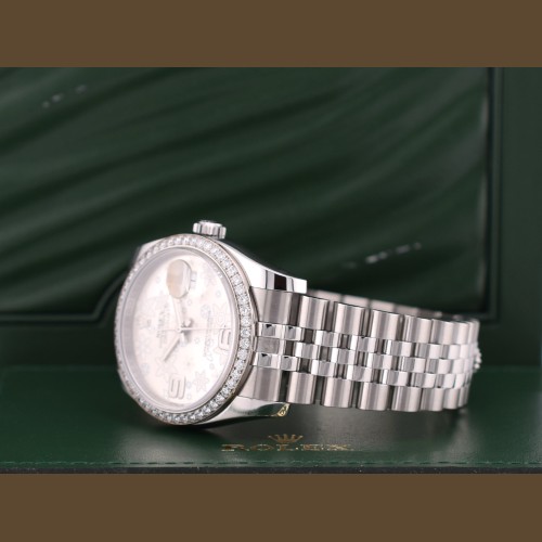36mm ref. 116244 Original Diamond Dial/Bezel Like new