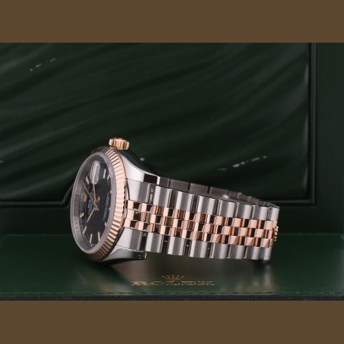 116231 Steel & Rose Gold 36mm - Black Dial - Full Set 2017