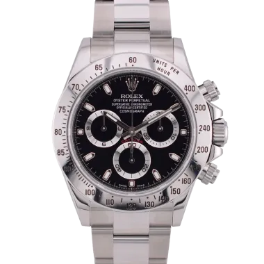 116520 Black dial - Long Clasp - Like new Full Set 2012
