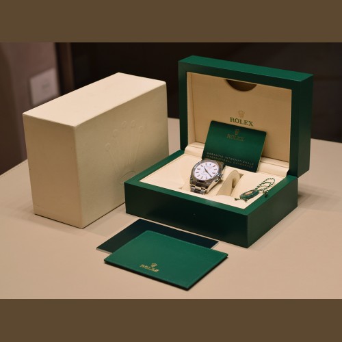 116400  white dial - Rare green card 2021 - new
