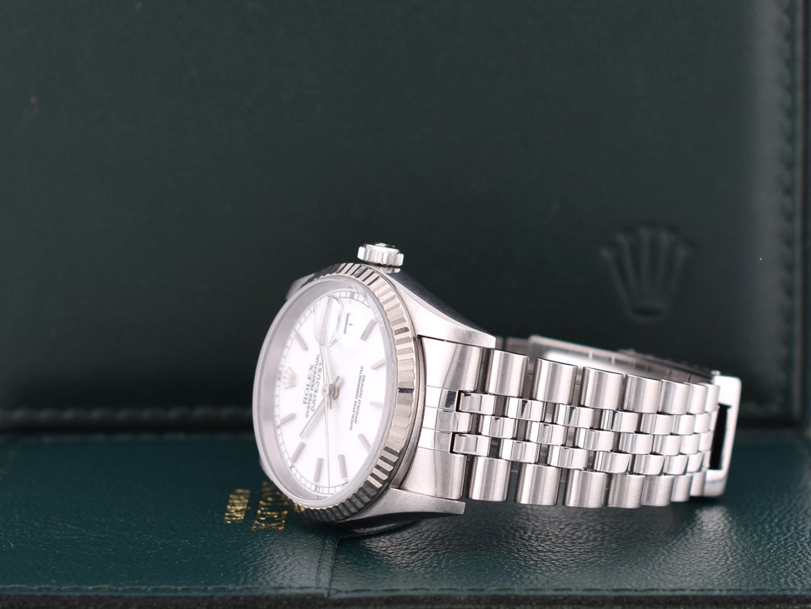 16234 36mm White Dial Box-Paper 1998