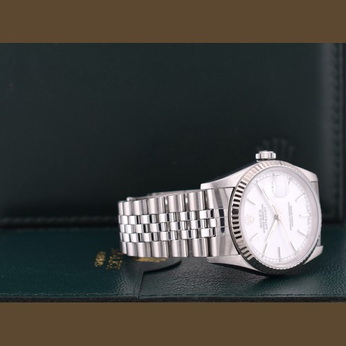 16234 36mm White Dial Box-Paper 1998