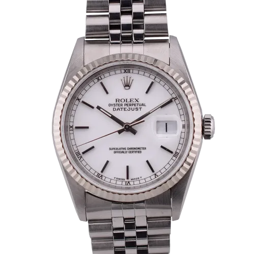 16234 36mm White Dial Box-Paper 1998