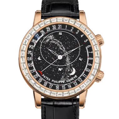6104R Sky Moon Celestial in Rose Gold Baguette Diamond new 2026