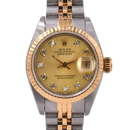 69173 Gold Diamonds Dial 26mm - Full Set   1994