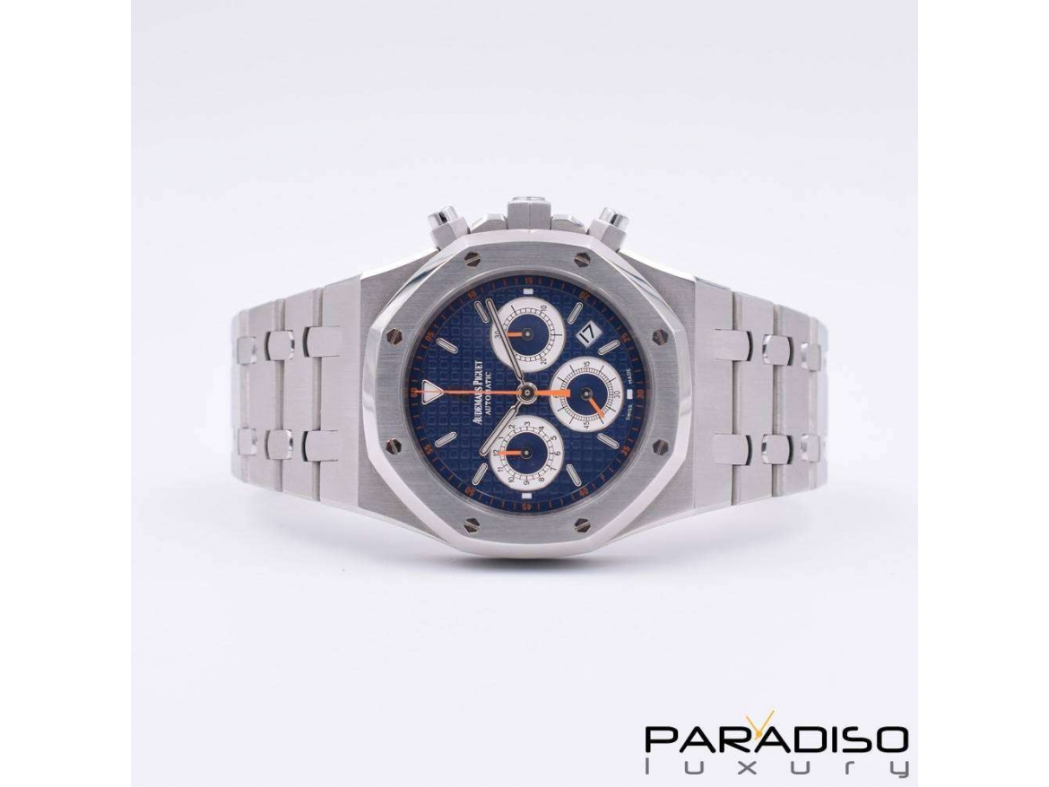 Chronograph - FULL SET LIKE NEW BLU DIAL