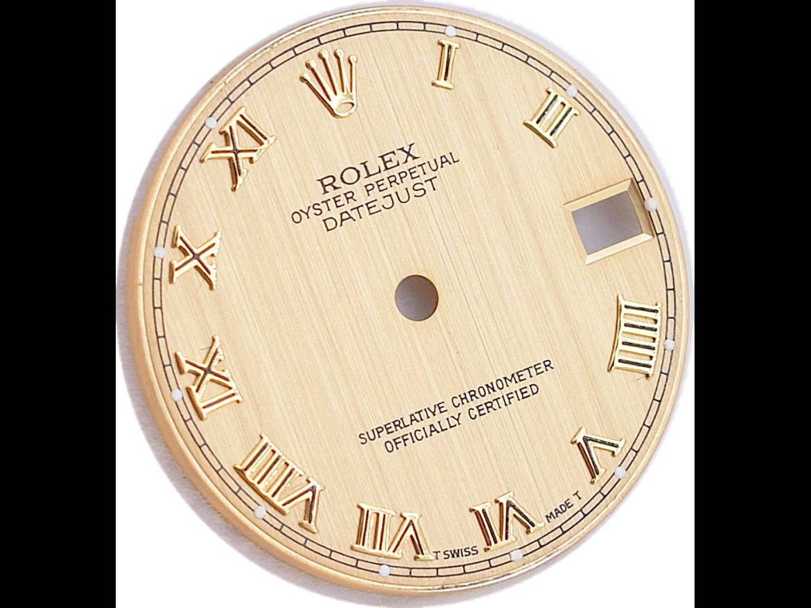 Dial for 31mm - Gold roman