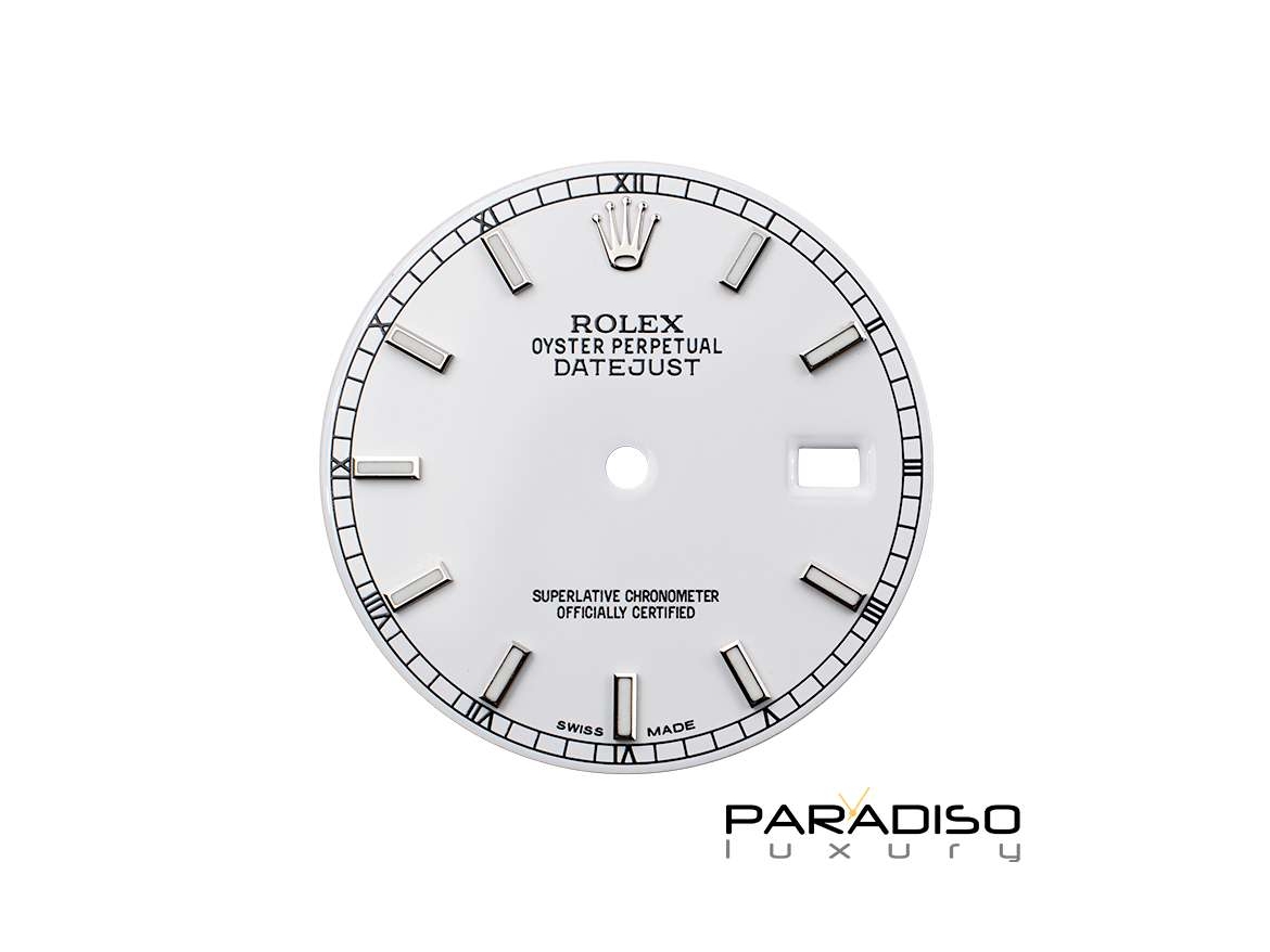 Dial for 116200/116234 - White index