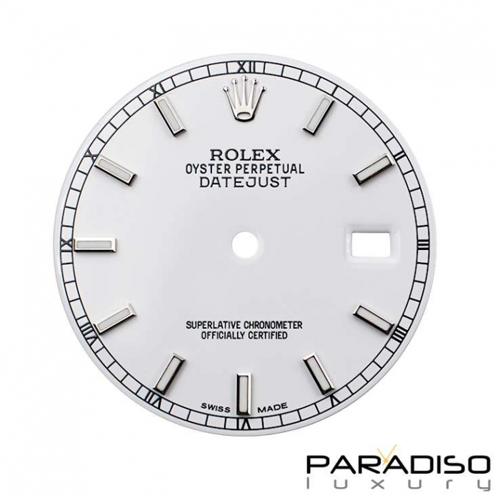 Dial for 116200/116234 - White index