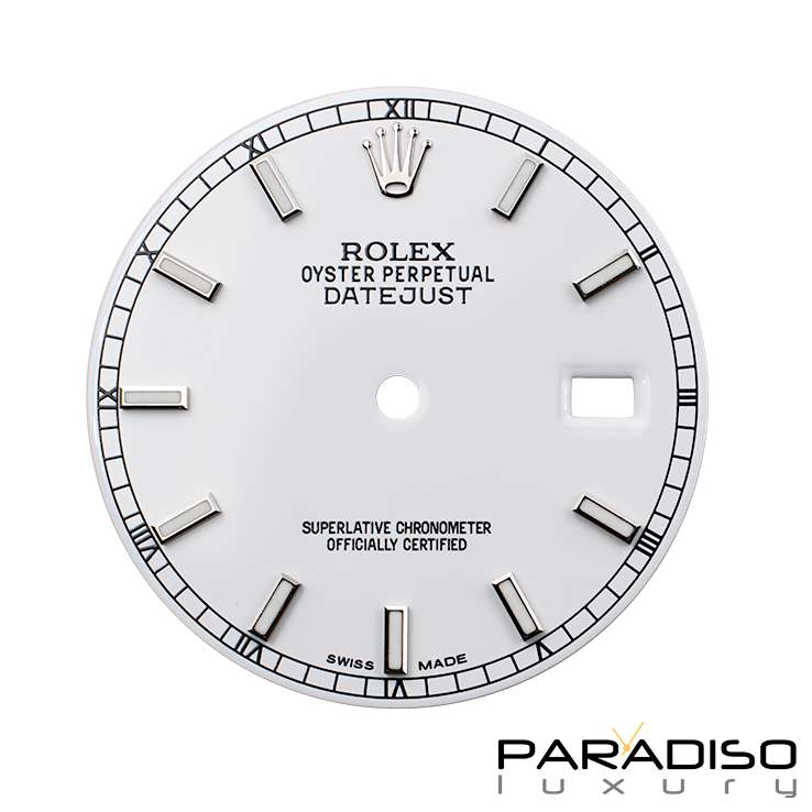 Dial for 116200/116234 - White index