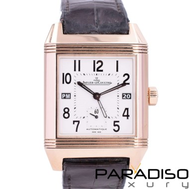 Reverso Squadra Hometime Rose Gold
