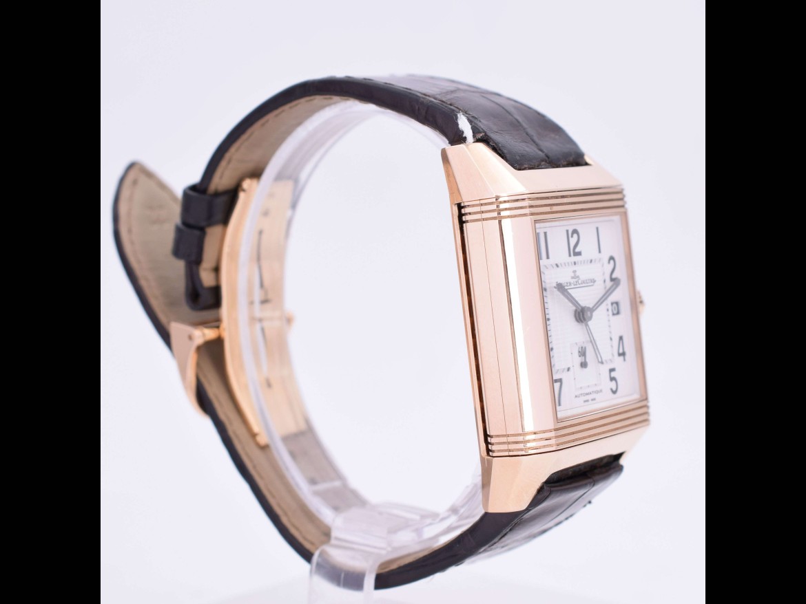 Reverso Squadra Hometime Rose Gold