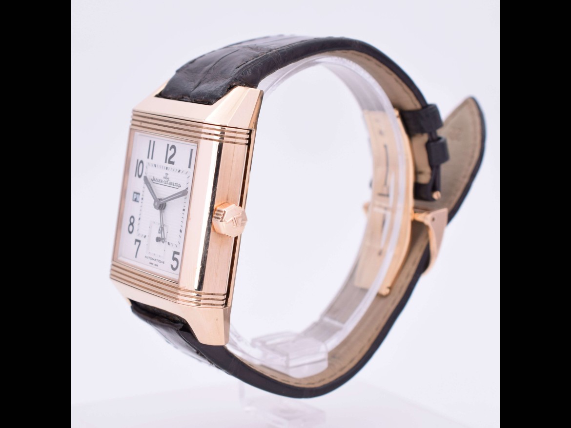 Reverso Squadra Hometime Rose Gold