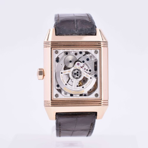 Reverso Squadra Hometime Rose Gold