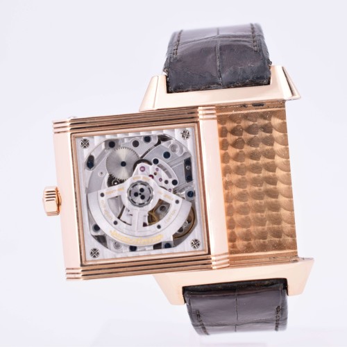 Reverso Squadra Hometime Rose Gold