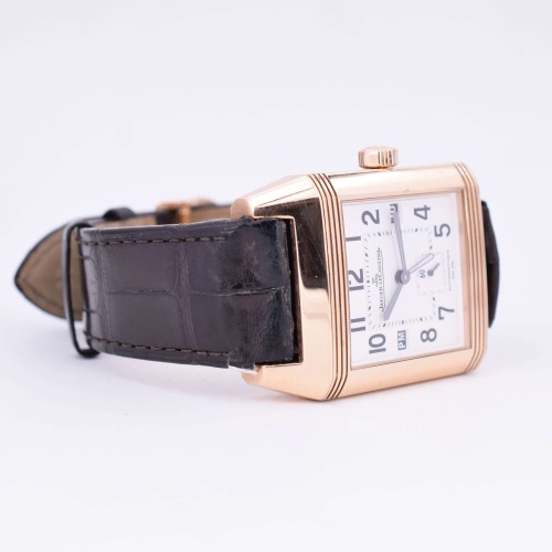 Reverso Squadra Hometime Rose Gold