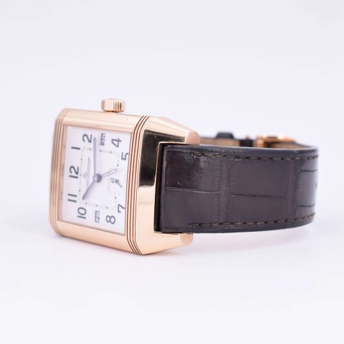 Reverso Squadra Hometime Rose Gold