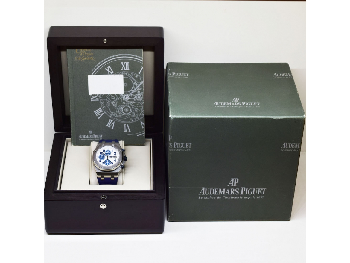 26020ST Chronograph Navy Full Set